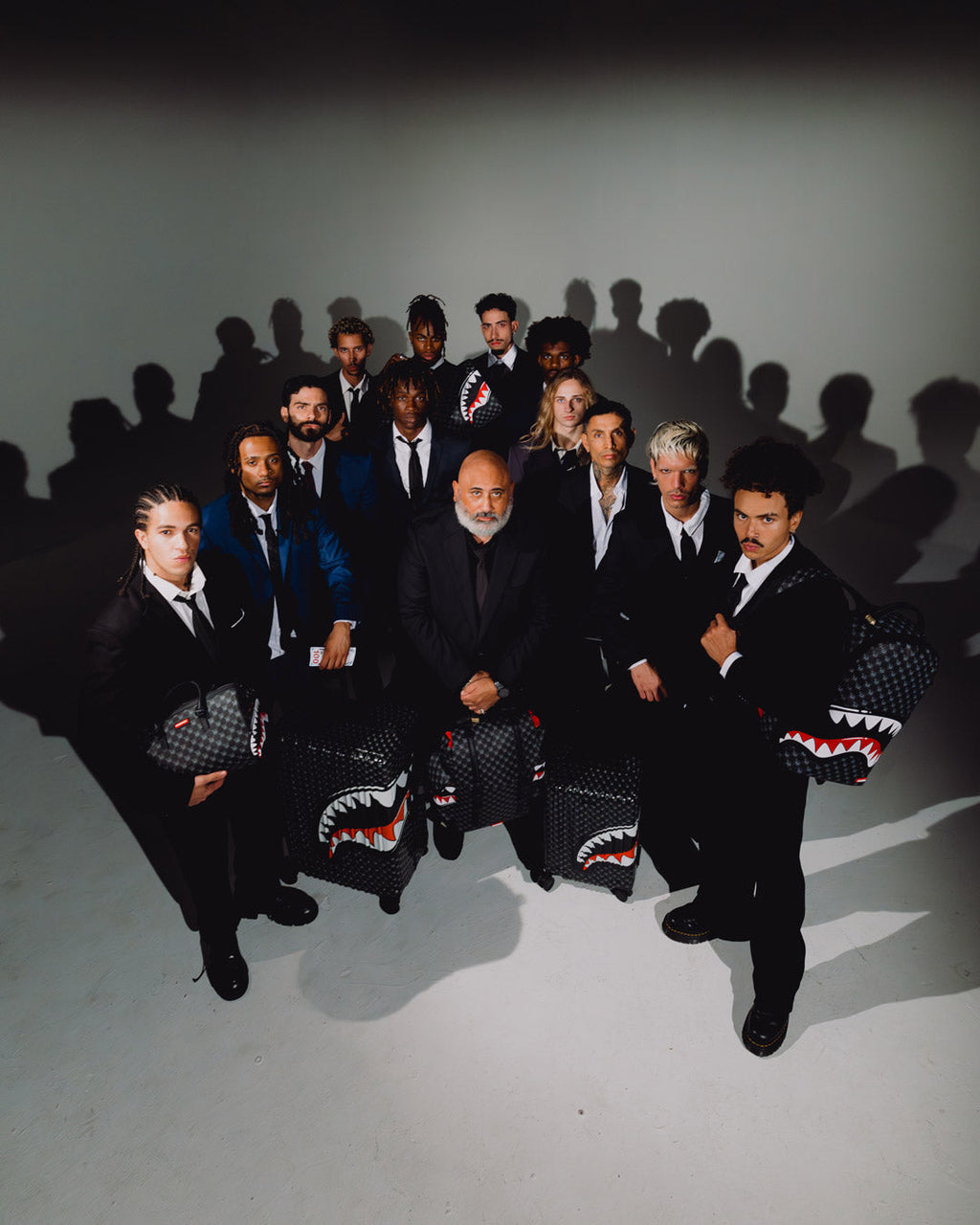 SHINOBI SHARKS IN PARIS MINI DUFFLE