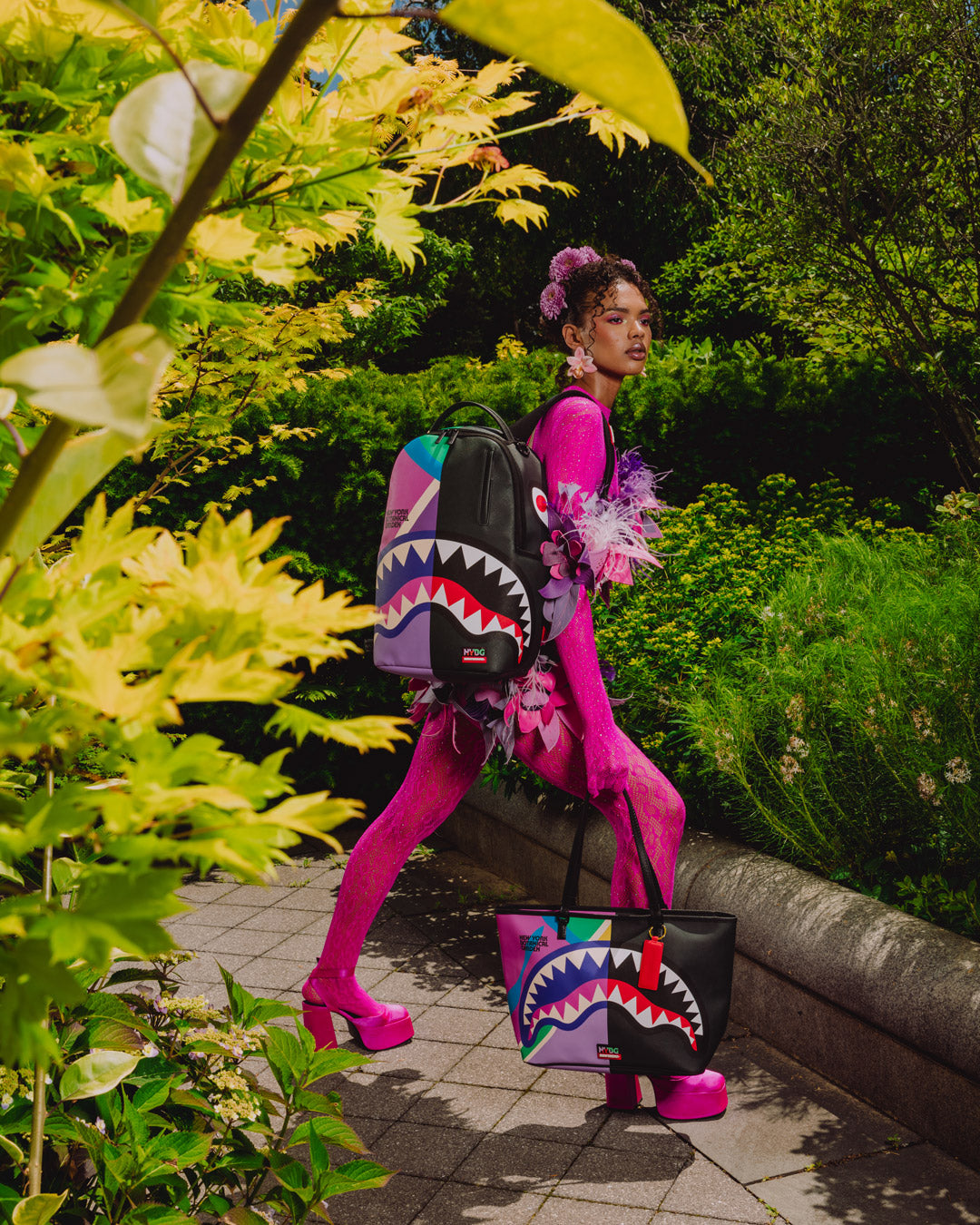 NEW YORK BOTANICAL GARDEN COLLAB - BOTANICAL CENTRAL BACKPACK