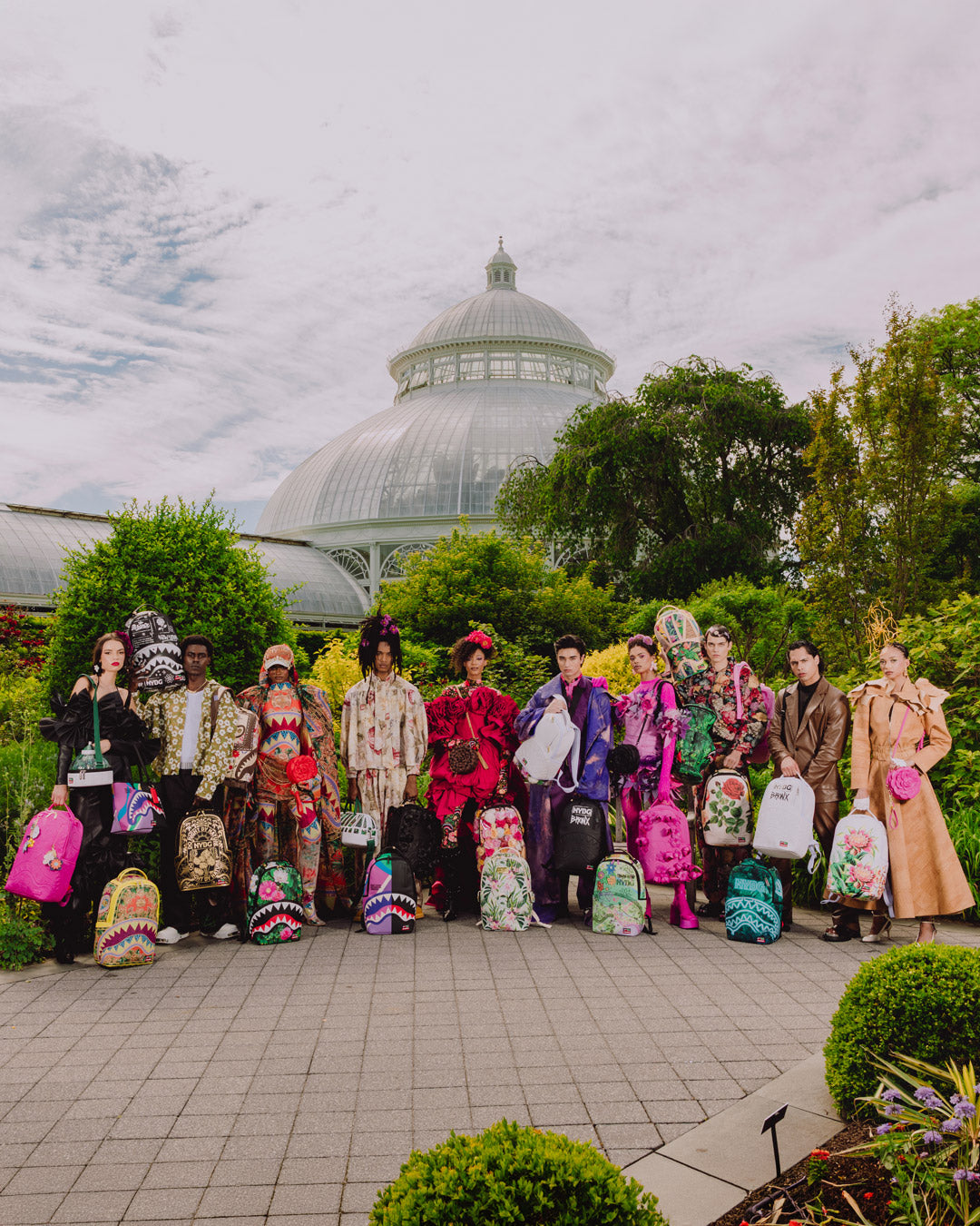 NEW YORK BOTANICAL GARDEN COLLAB - BOTANICAL PARADISE BACKPACK