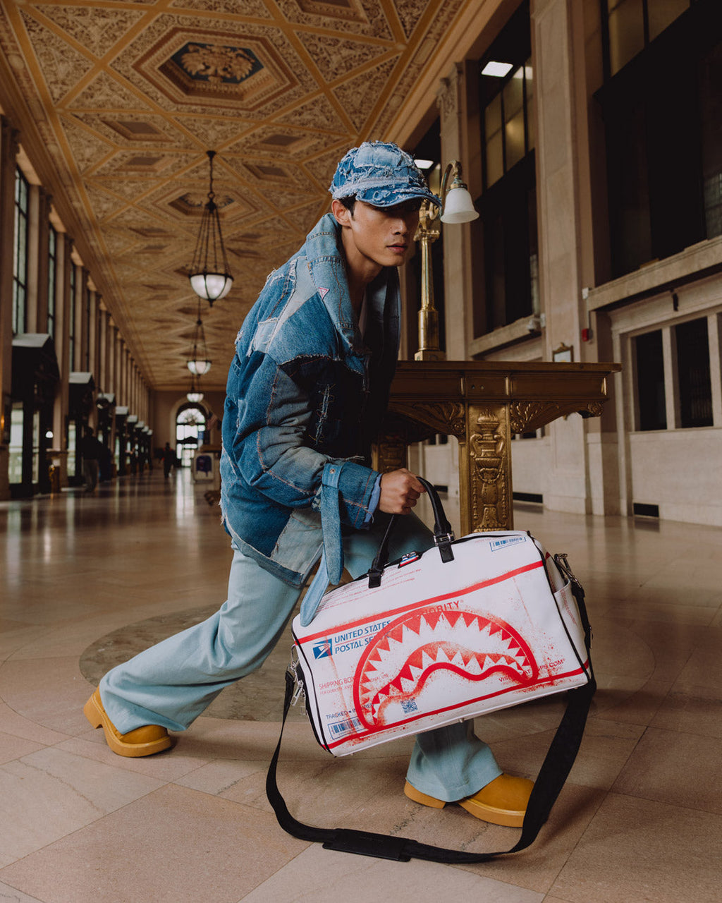 USPS SHIPPING BOX DUFFLE