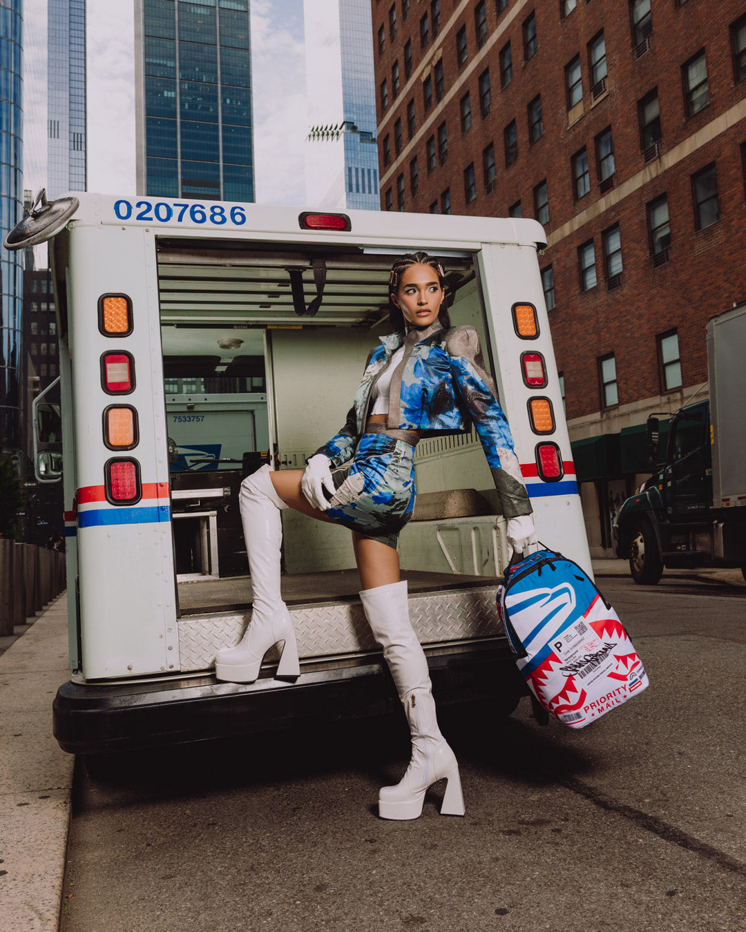 USPS SPRAYGROUND SPECIAL DELIVERY BACKPACK