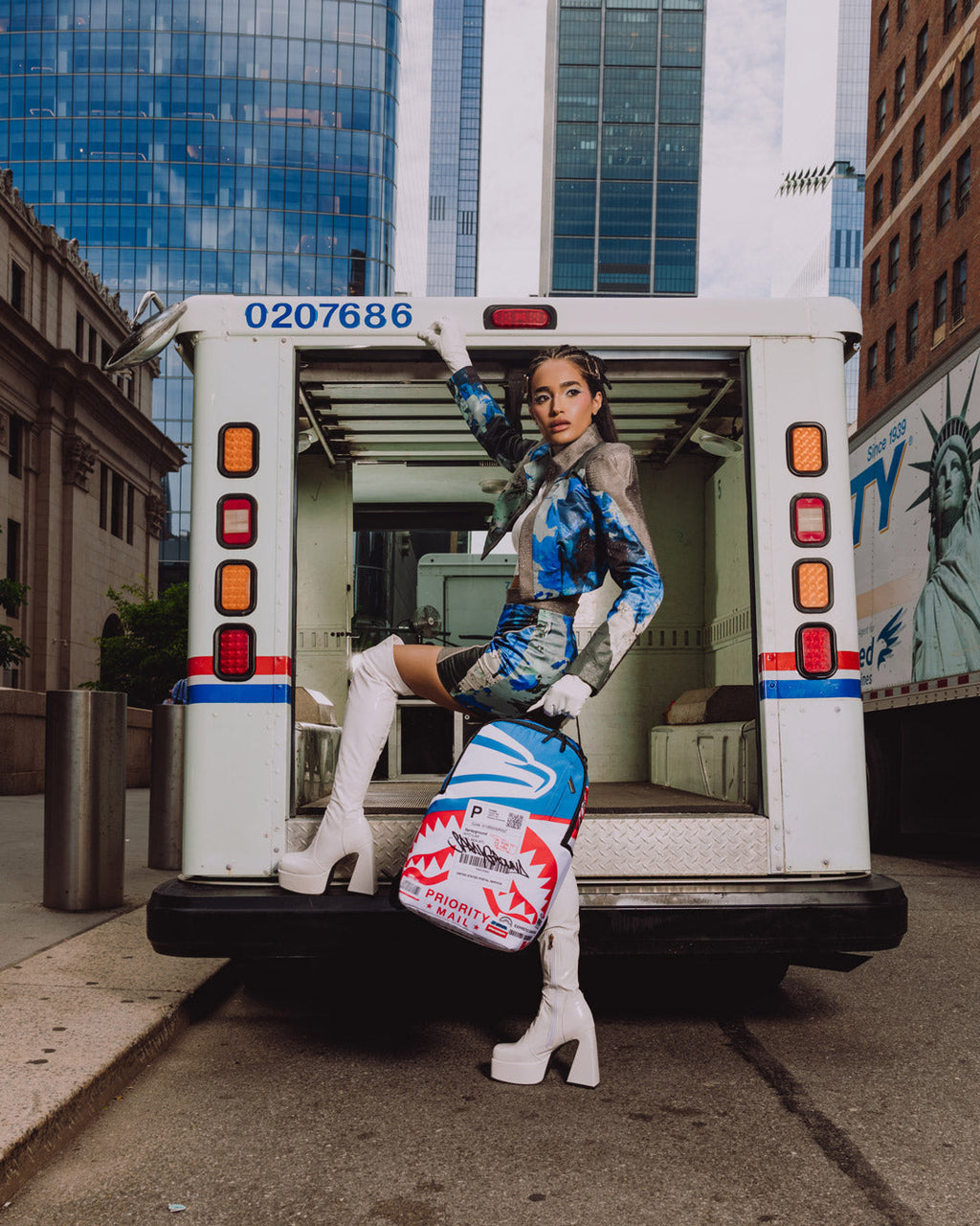 USPS SPRAYGROUND SPECIAL DELIVERY BACKPACK