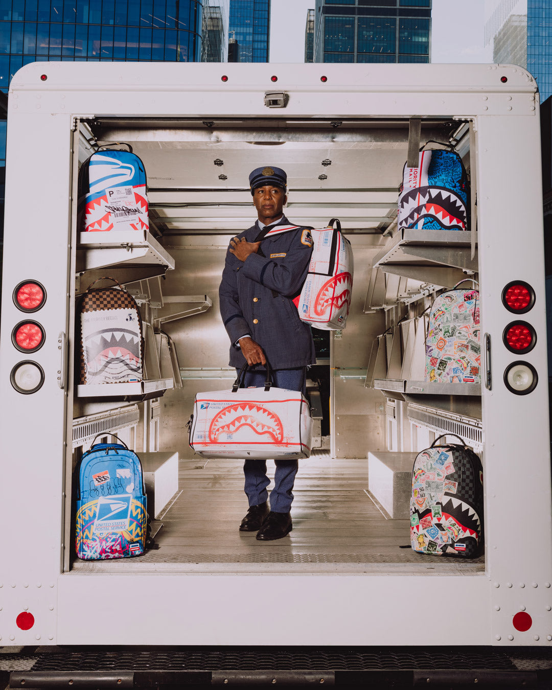 USPS HALF STAMPS BACKPACK