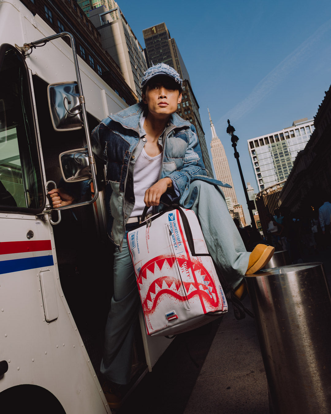 USPS SHIPPING BOX BACKPACK