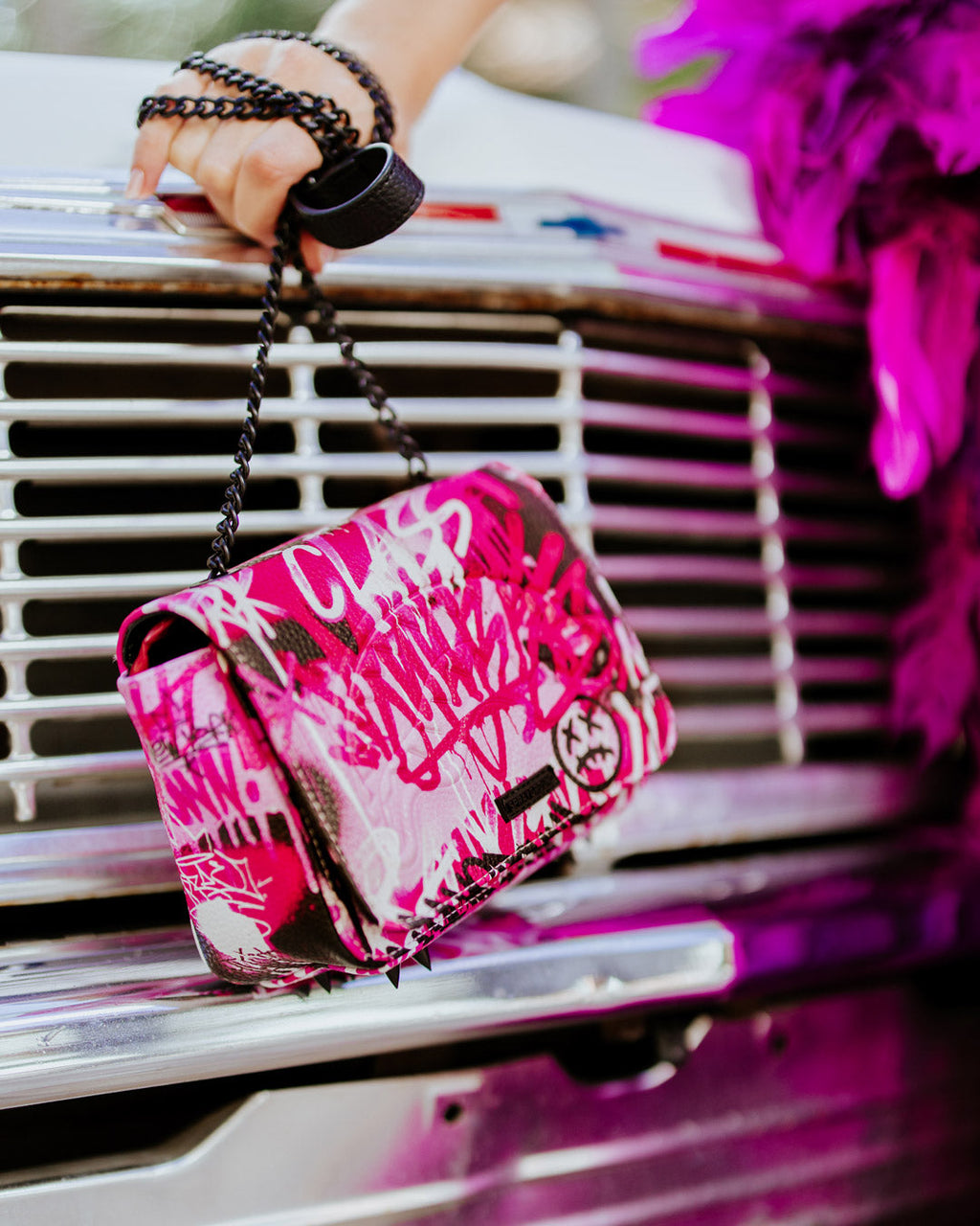 AFTERGLOW SKYGLOW SHARK HANDBAG