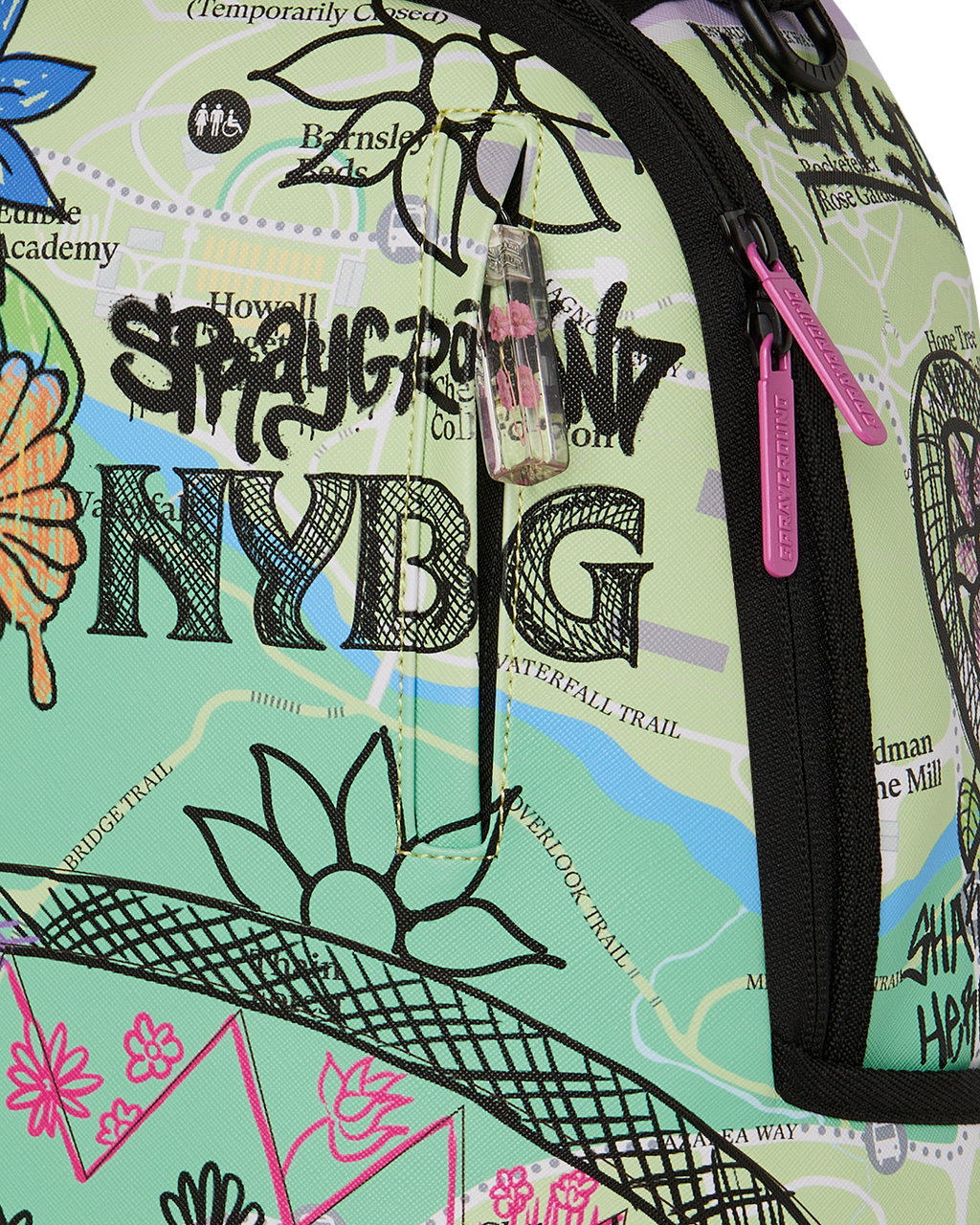 NEW YORK BOTANICAL GARDEN COLLAB - GARDEN MAP DOODLES BACKPACK