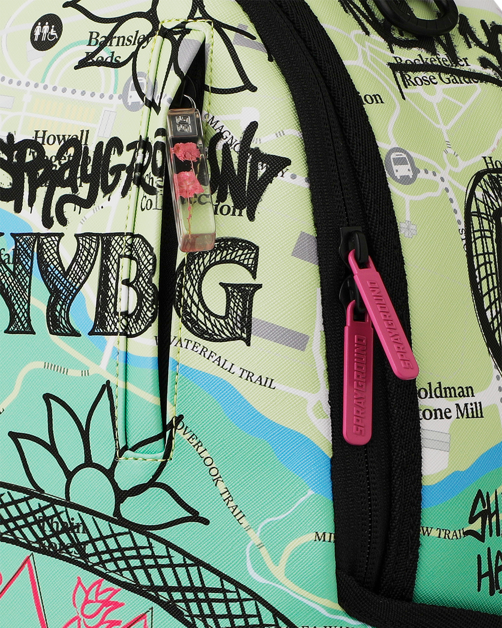 NEW YORK BOTANICAL GARDEN COLLAB - GARDEN MAP DOODLES BACKPACK