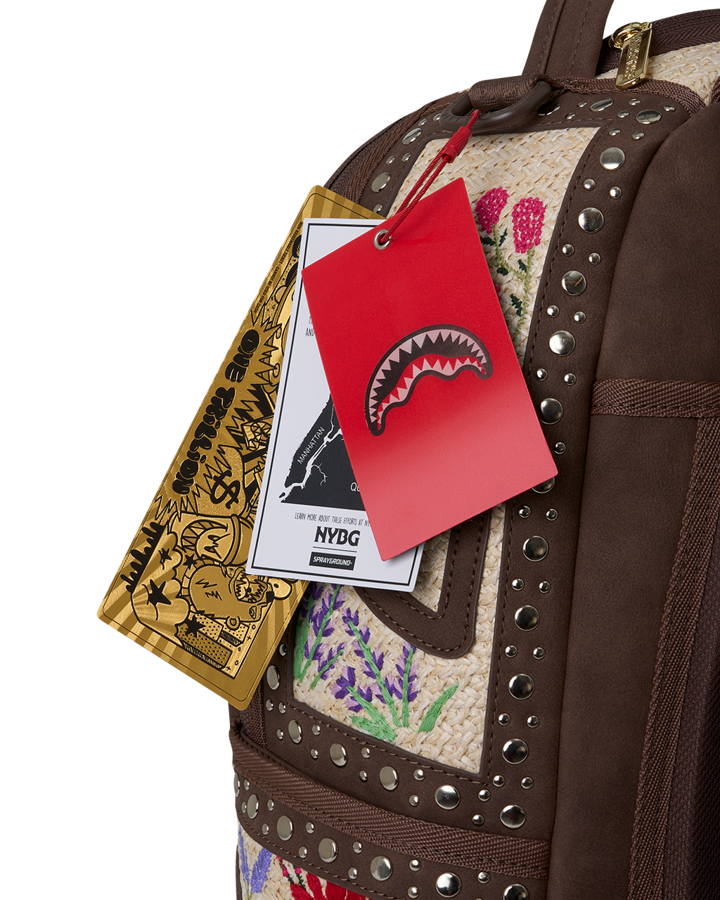 NEW YORK BOTANICAL GARDEN COLLAB - WOVEN BLOOMS BACKPACK