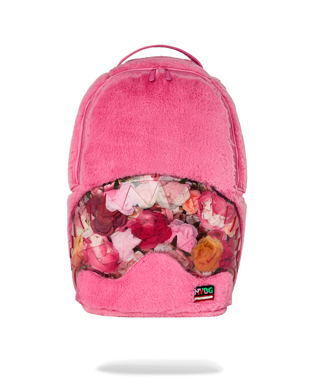 NEW YORK BOTANICAL GARDEN COLLAB - FLORAL FUR BACKPACK