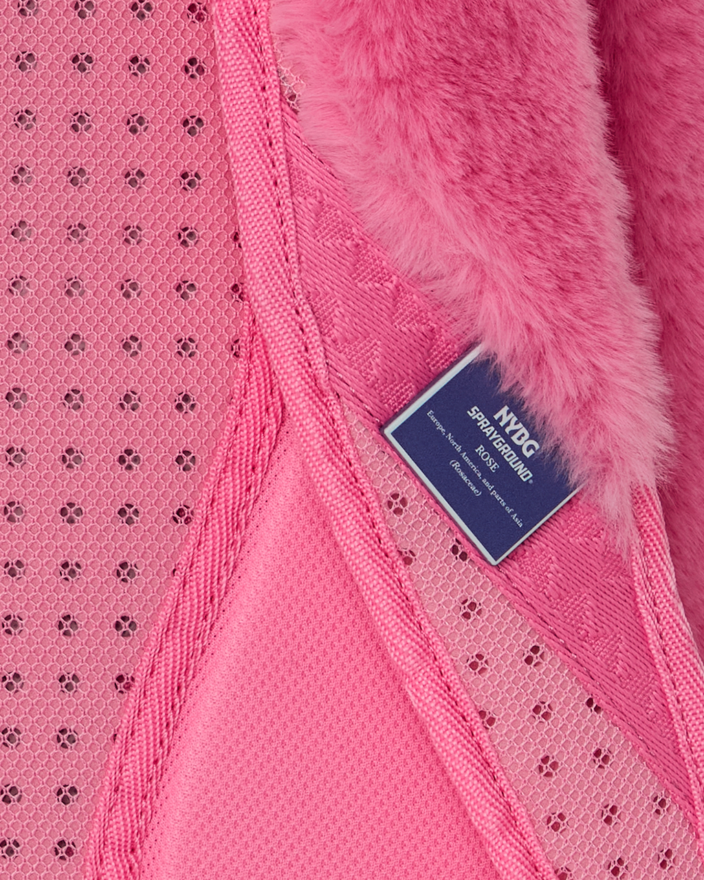 NEW YORK BOTANICAL GARDEN COLLAB - FLORAL FUR BACKPACK