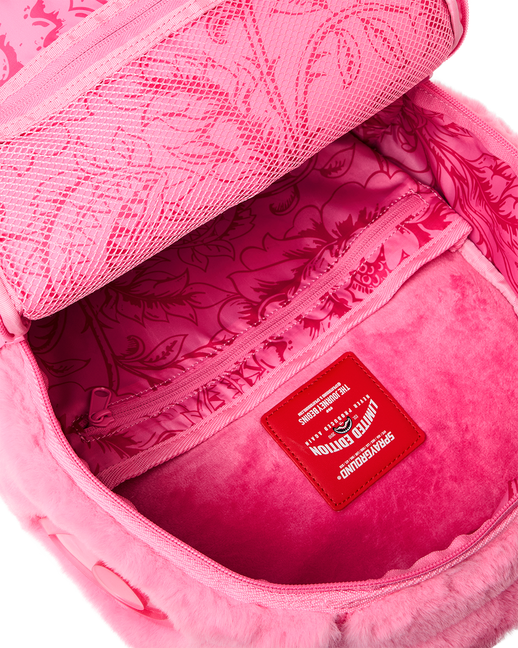 NEW YORK BOTANICAL GARDEN COLLAB - FLORAL FUR BACKPACK