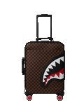 SAWTOOTH SHARKS IN PARIS CARRY-ON LUGGAGE